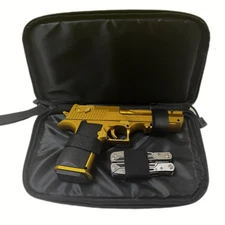 Tactical Gun Bag Handgun Pistol Waist Hand Bag Soft Padded Concealed Carry Case