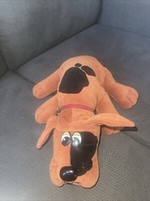 Tonka Pound Puppies Brown 1985 stuffed toy 18" plush used