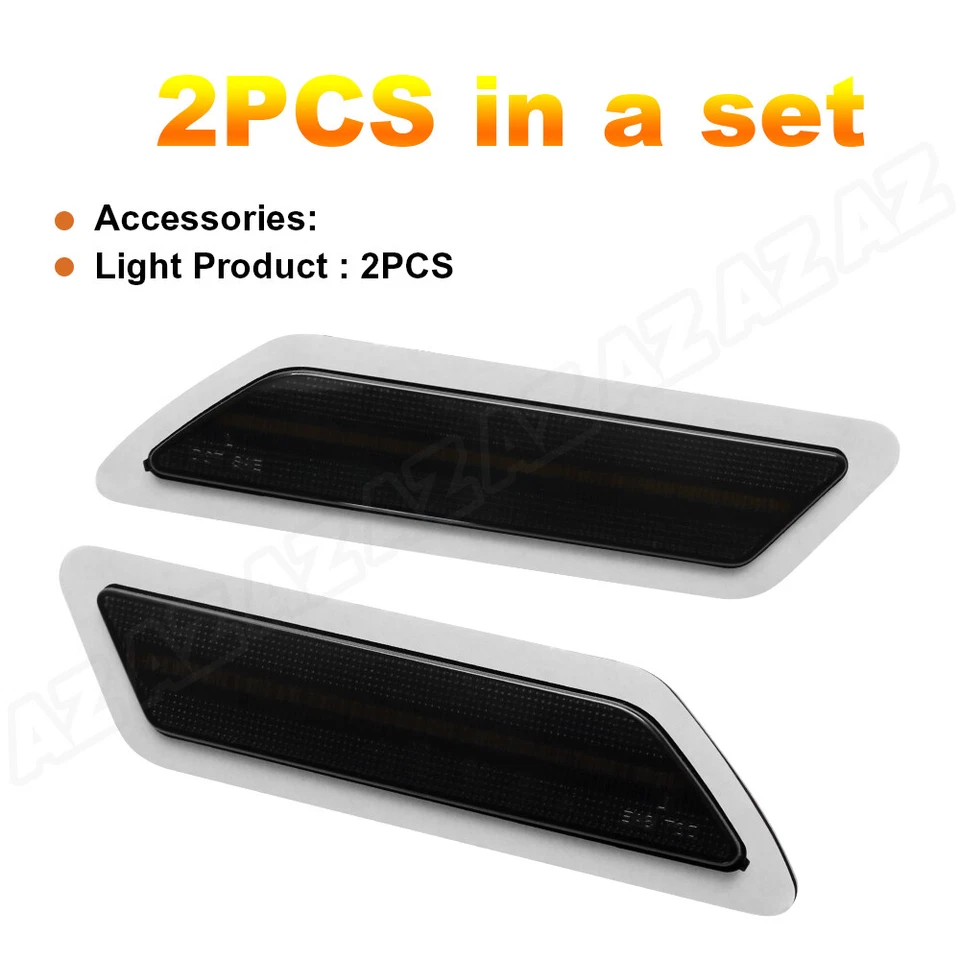 6000K LED Front Bumper Reflector Side Marker Light For 12-15 BMW 328i 335i 320i — 第 4/4 张图片