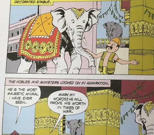 SEt of 2 Books MONKEY & ELEPHANT Stories Jataka Tales NEW ACK Comic Kids - Picture 7 of 7