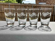 4 Libbey Brookdale Tumblers / Libbey Brookdale Set of 4 / Libbey Brookdale