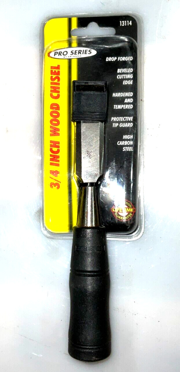 WOOD CHISEL 3/4" Woodworking Carving Chisel Hand Tools Carbon Steel Quarter Inch