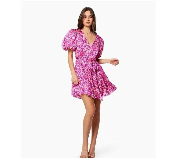 puff sleeve pink dress Momyknows Pink Off Shoulder Bandeau Pleated Bodycon Puff Sleeve Evening Gown Baby Shower Maternity Maxi Dress Pink / M