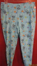 New Disney Parks Stitch Leggings 2X Polyester Elastane Waist 44 Inseam 27 in