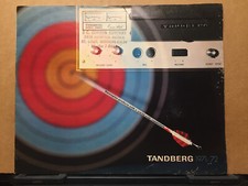 Vtg Tandberg Catalog 1971 Reel Tape Deck 6000X 4000X Speakers TM5 Microphone