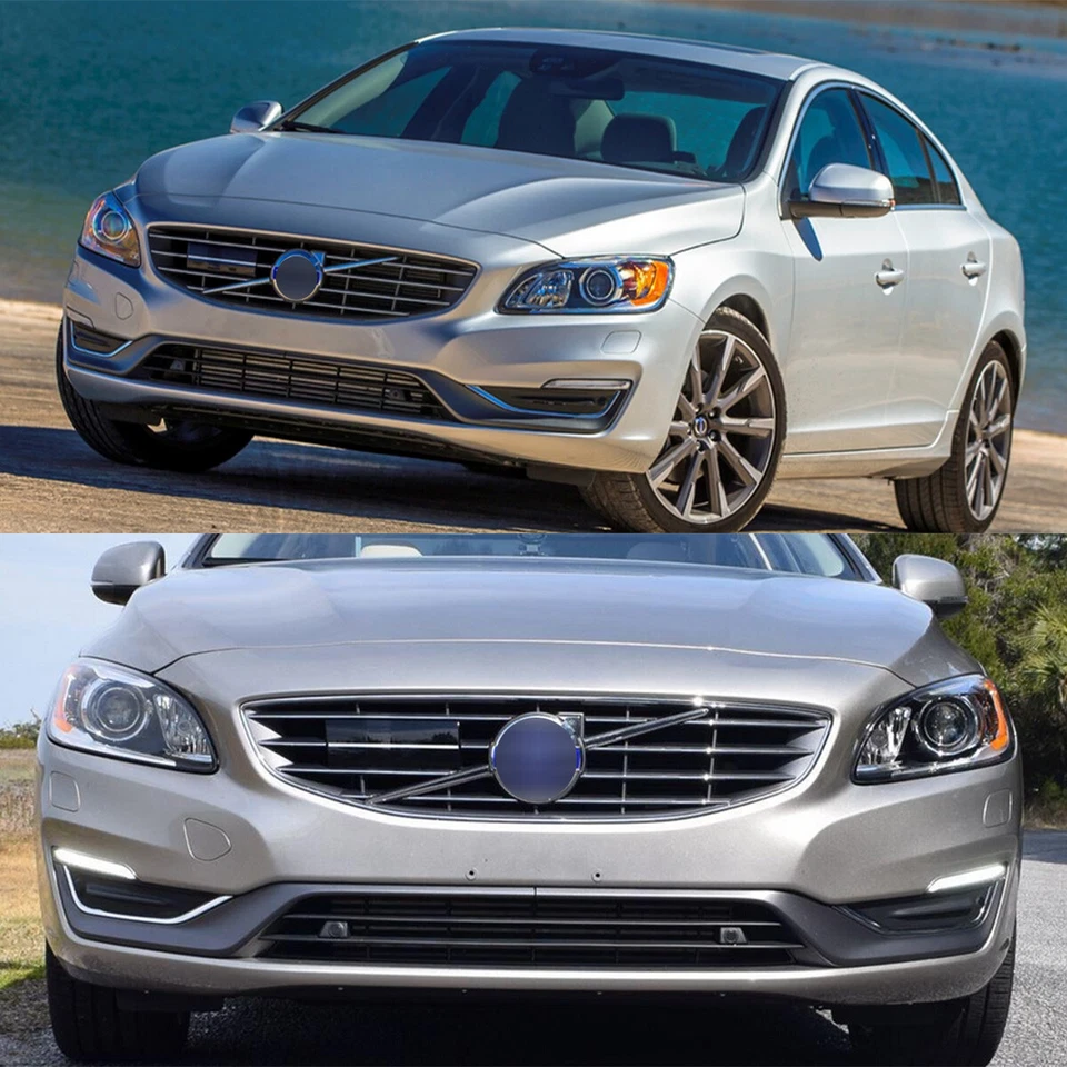 For Volvo S60 V60 2014-18 Front Bumper Lower Grille Grill w/Park Assist 31323859 - Imagem 2 de 4