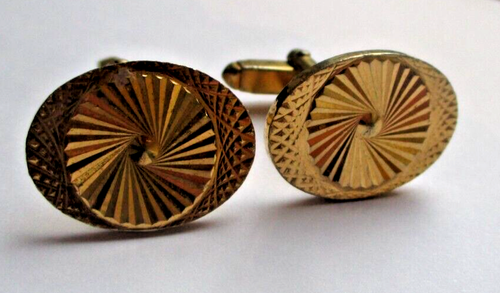 BOUTONS DE MANCHETTE anciens années 50 en ARGENT, OR