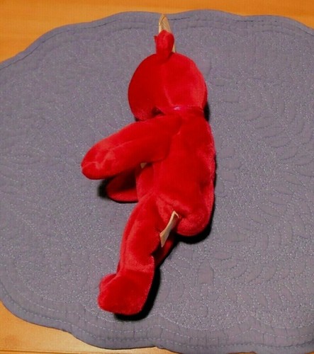 TY Beanie Baby VALENTINA Bear White Heart 1999 Great Condition! - Picture 3 of 10