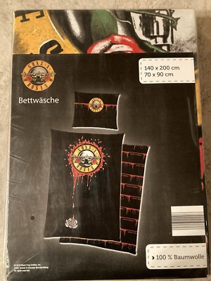 Guns N Roses Bettwäsche NEU mit Wendemotiv Guns  n  Roses