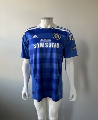 チェルシー 2012ドログバ シャツ　ユニフォーム　drogba chelsea Didier Drogba Chelsea FC Champions League 2012 Final New Men's