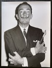 Salvador DALI - Photo signée - André VILLERS