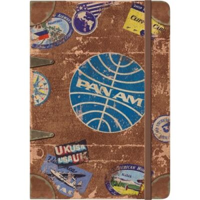 Nostalgic-Art Notebook Pan Am - Travel Stickers
