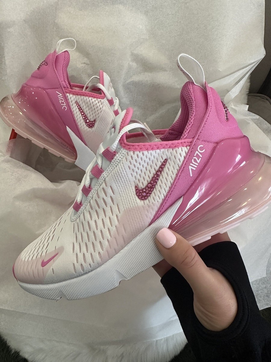Swarovski Pink 27 Air Max Swarovski 270 Pink And Red Nike Shoes