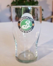 Brooklyn Brewery RARE Beer 16oz Glass - Pint Glass - Pilsner Glass Mint Vintage
