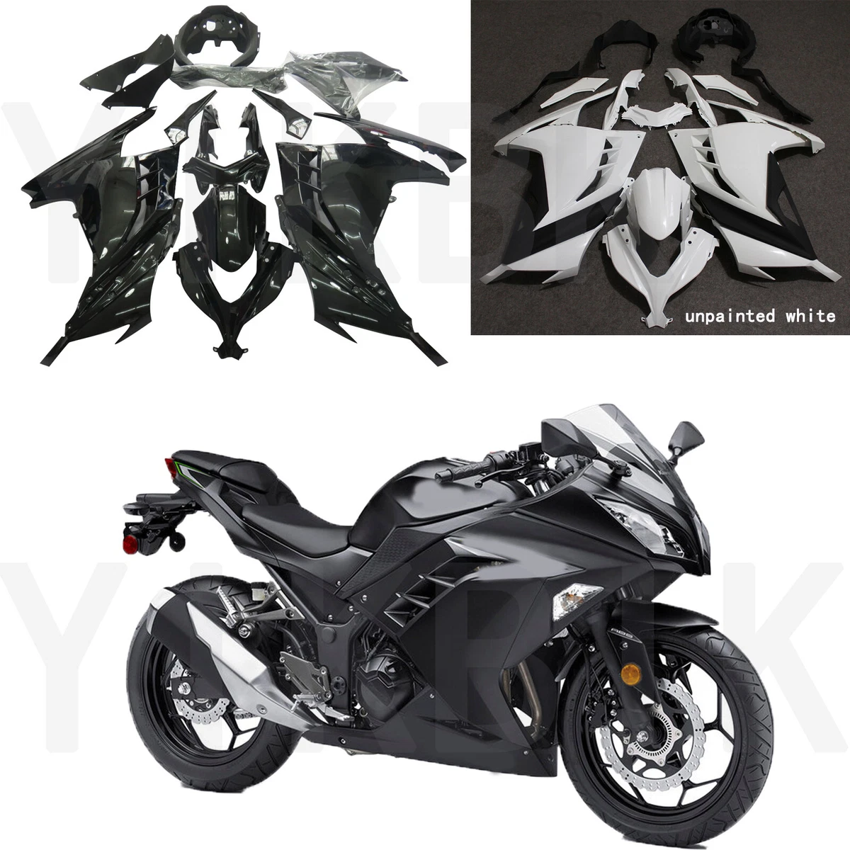 Ninja 300 deals plastics