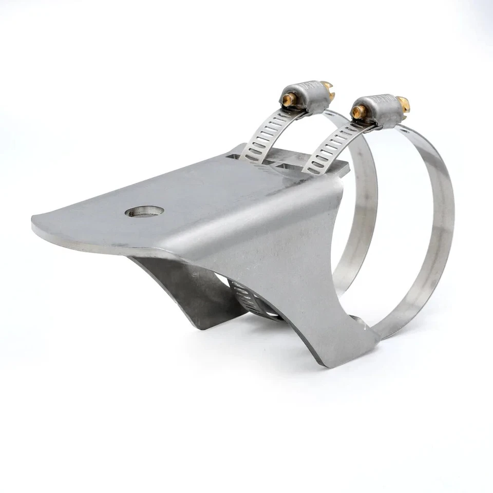 Horizontal Roll Bar Antenna Mount 3/8 NMO Hole for Radios Polaris Can Am Rugged - Image 2 of 2