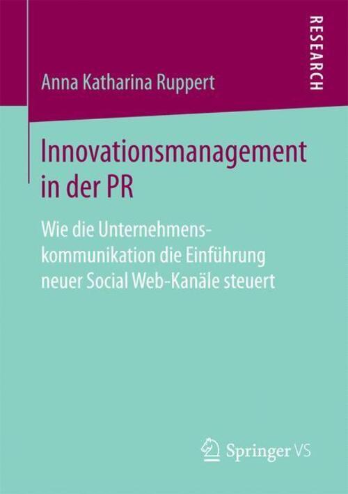 Thumbnail - Innovationsmanagement In Der Pr Anna Katharina Ruppert Taschenbuch