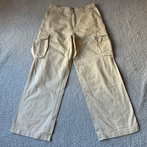 NEW Polo Ralph Boys Pants 20 Beige Cargo Stretch Classic Chino Straight