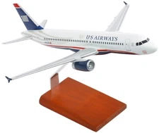 US Airways Airbus A320-200 Final Livery N679AW Desk Top Model 1/100 SC Airplane