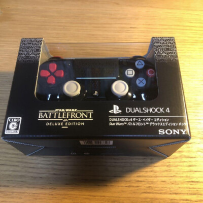 SONY デュアルショック4 ダース・ベイダー エディション Sony PS4 DualShock 4 Darth Vader Star Wars Battlefront Deluxe