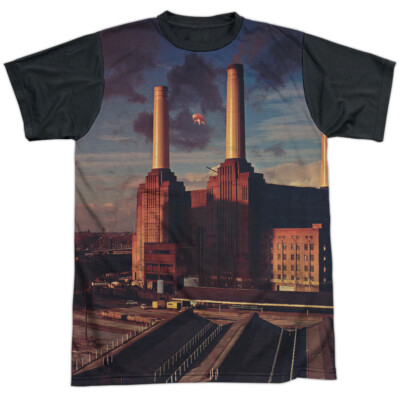 Pink Floyd Animals Adult Halloween Costume T Shirt (Black Back), S-3XL