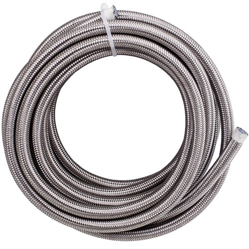 20FT AN8-8AN Intrecciato Olio Carburante Linea Tubo Kit Carburante Tubo - Imagen 12 de 12
