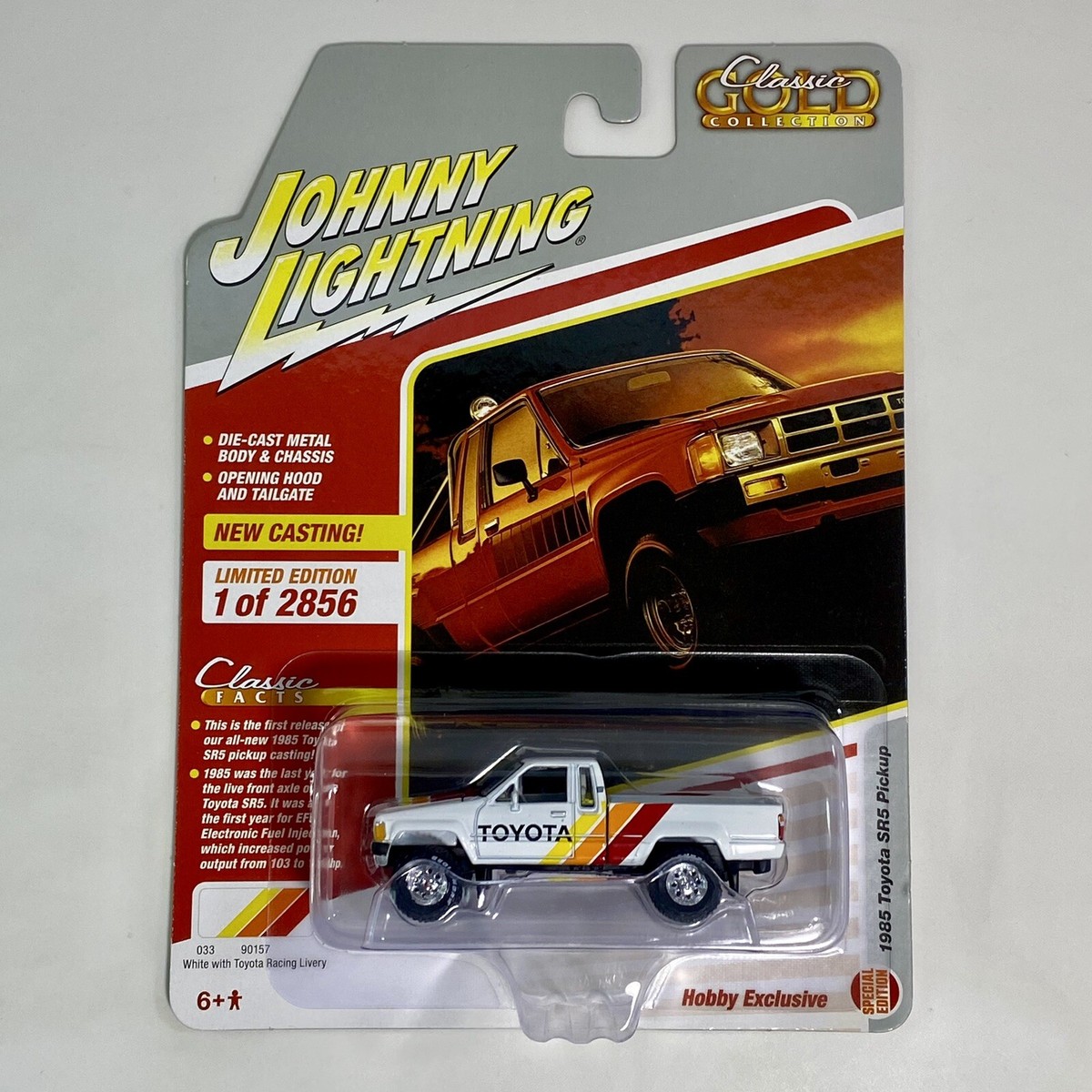 Johnny Lightning 1985 トヨタ トラック Johnny Lightning 1985 Toyota (XtraCab) SR5 Pickup Truck