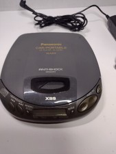 Panasonic Portable Car CD Player XBS Anti-Shock Memory Dark Gray VGC SL-S239C 