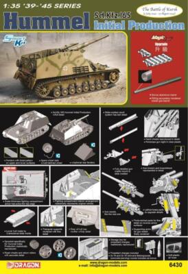 Dragon 6430 Sd.Kfz.165 Hummel Initial Production 1:35 Bausatz Neu