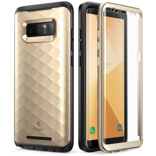 For Samsung Galaxy Note8 Note9, Clayco w/ 3D Curved Screen Protector 360° Case - Picture 22 of 24