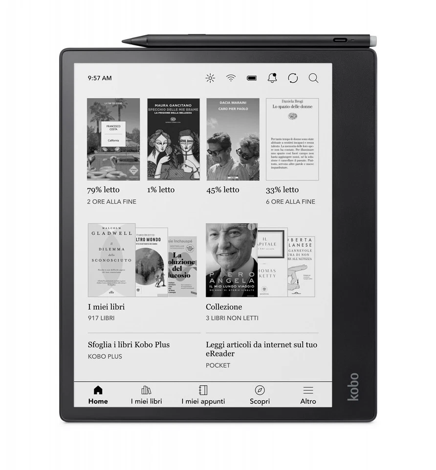 681495008704 Rakuten Kobo Elipsa 2E e-book reader Touchscreen 32 GB Wi-Fi Black  - Image 2 of 4