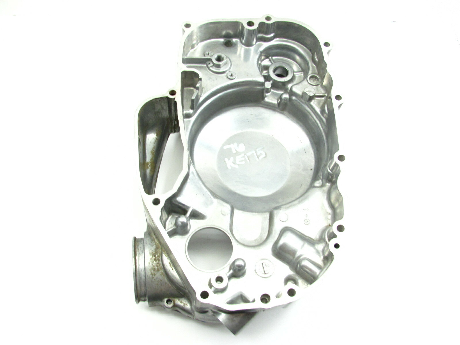 1976 KAWASAKI 76 KE175 KE 175 KE175B1 RIGHT ENGINE CRANKCASE CLUTCH COVER eBay