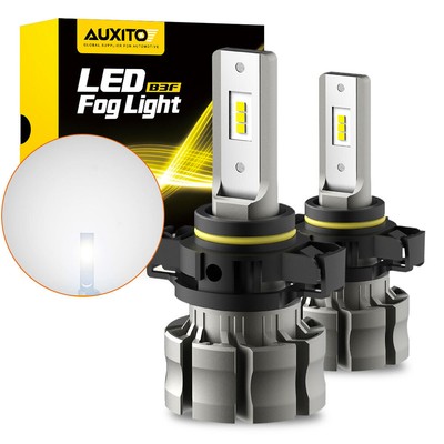 AUXITO 5202 H16 Fog LED Driving Light Lamps 4000LM 6500K Bulbs Super Bright EAW