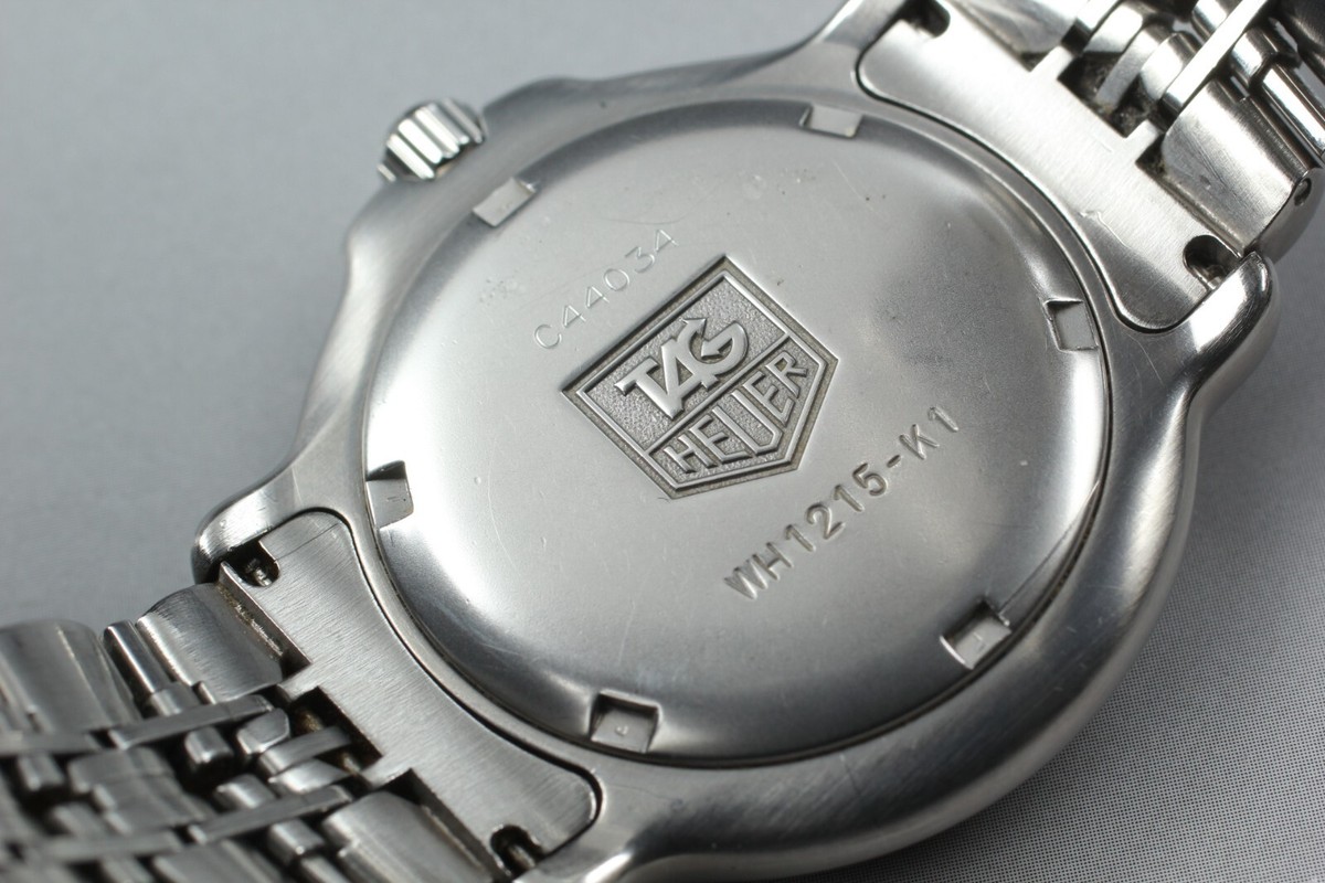 TAG HEUER 6000 WH1215-K1 Date Navy Dial Quartz Unisex Watch