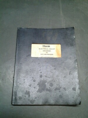 MAZAK ELECTRICAL CIRCUIT DIAGRAMS MANUAL for HTC-400 M640(M)  (MS-268)