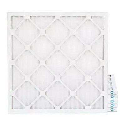 16X16X1 MERV 8 Pleated AC Furnace Air Filters. Case of 10