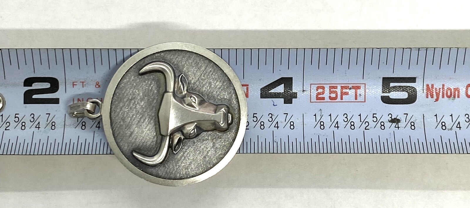 Vintage A+ Z Chain Germany Sterling Silver Taurus Zod… Gem