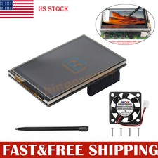 3.5-inch Touch Screen 60 Frame Screen Display Fan For Raspberry Pi 4B/3B /ZeroW