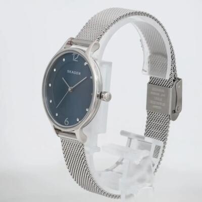 Skagen Women\'s SKW2605 Anita Blue Silicone Watch Amazon.com: Skagen Women main image 4