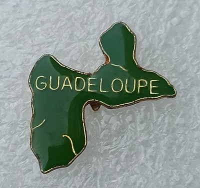 Guadeloupe Carte Pins 