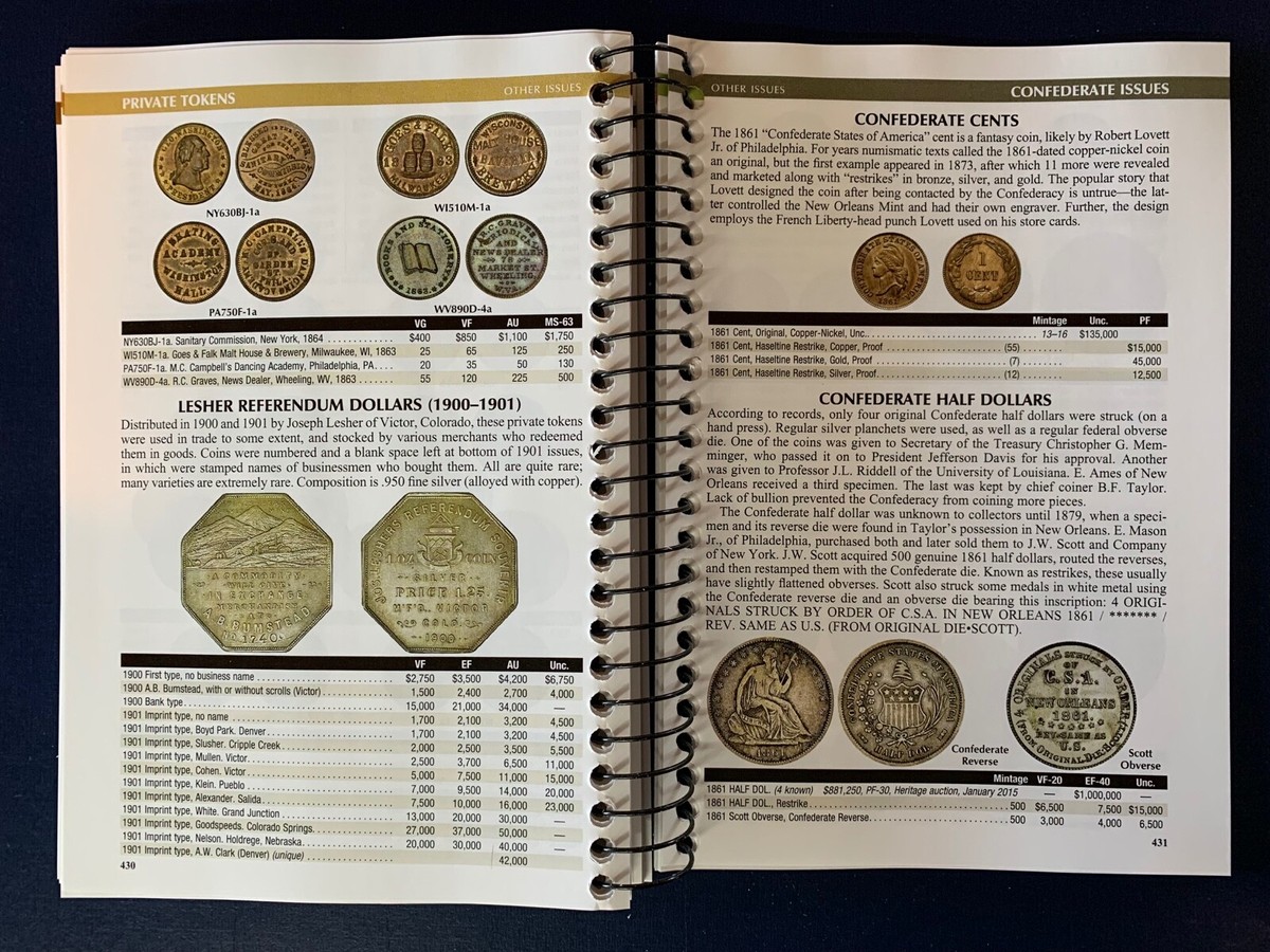 Redbook 2023 Us Coins Spiral by David Q. Bowers and Jeff Garrett