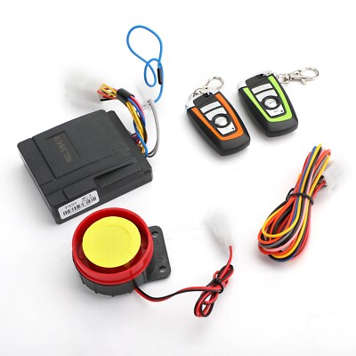 Anti-Theft Security Alarm System Remote Control Engine Start Motor Scooter US