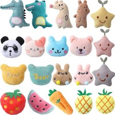 20 Pieces Catnip Toys for Indoor Cat Plush Cat Chew Toys Lovely Kitten Catnip...