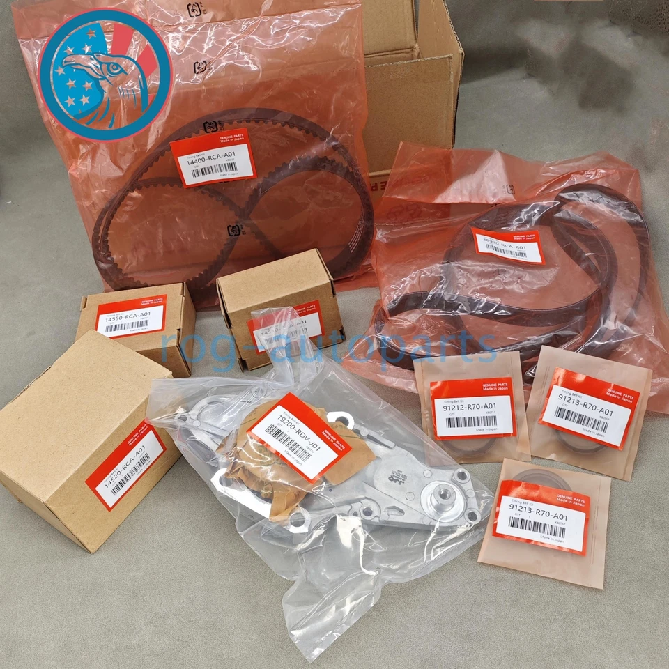 New New Timing Belt Kit with Water Pump Fits For ACURA MDX Accord Odyssey USA - Image 2 of 4