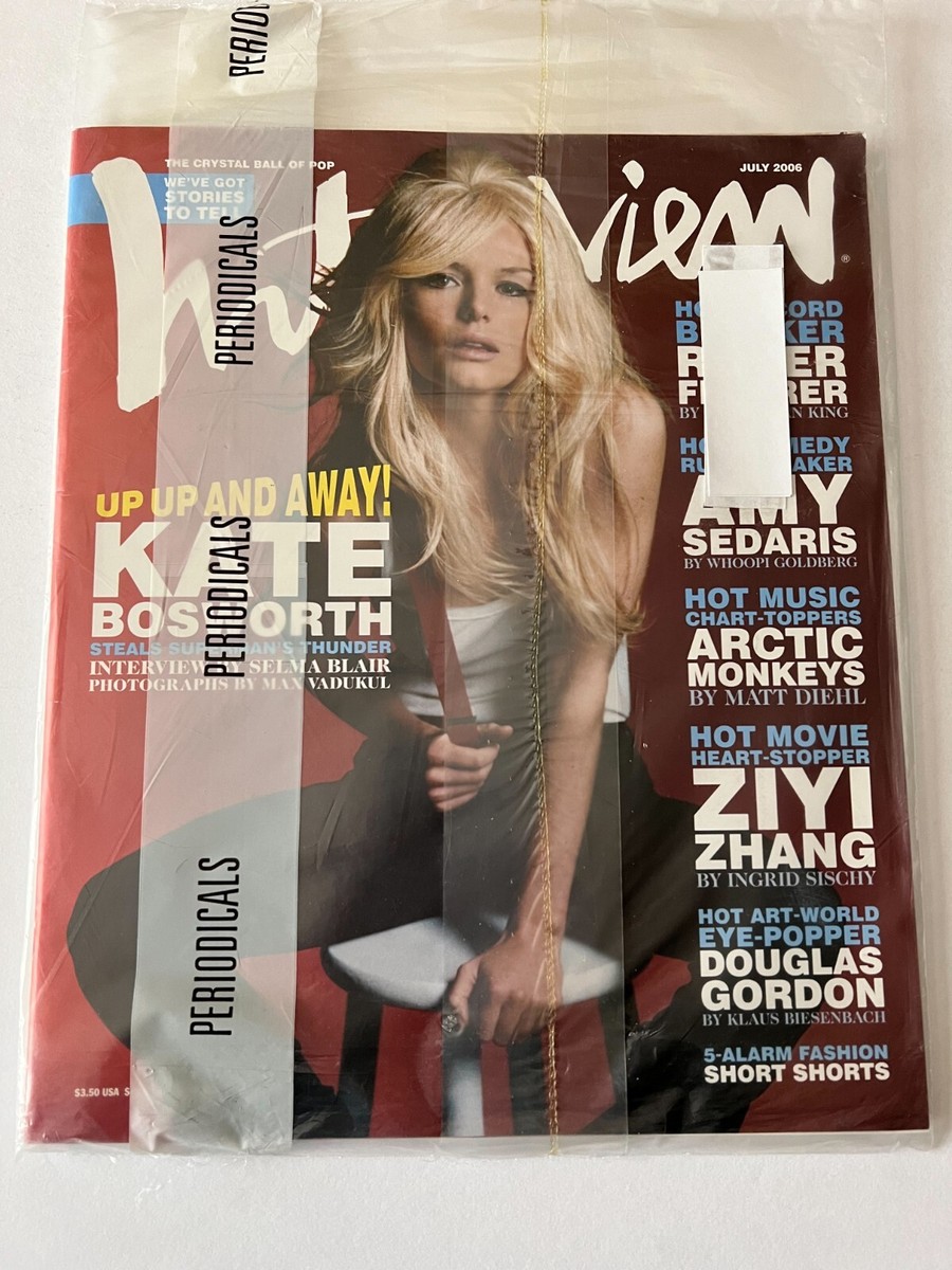 KATE BOSWORTH * ARCTIC MONKEYS July 2006 INTERVIEW MAGAZINE NEW