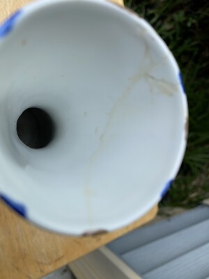 Vintage Hungarian Aquincum hand made porcelain vase Budapest- See