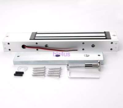 12V Electric Magnetic Electromagnetic Door Lock 280KG (600LB) Holding Force