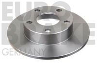 Eurobrake 2X Bremsscheibe Ø245Mm Voll FüR VW Passat Variant 1.9 TDI 4Motion 2.8