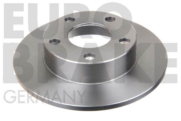 Eurobrake 2X Bremsscheibe Ø245Mm Voll FüR VW Passat Variant 1.9 TDI 4Motion 2.8-image