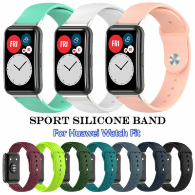 Armband Für HUAWEI WATCH FIT TIA-B09  Sport Silikon Band  Uhrenarmband Ersatz